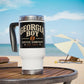 GBC 14oz Stainless Travel Mug with Handle +Shipping cost