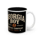 Georgia Boy Coffee Co. Two-Tone Accent Mug — Vintage Coffee Lover Gift (11oz)+ Shipping cost